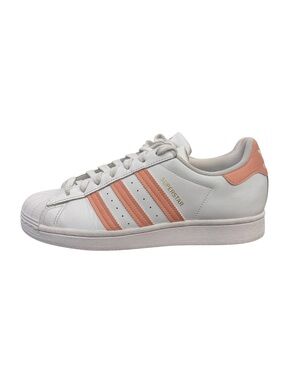 Adidas Originals Superstar Shell Toe Classic White/Blush Men's 8.5 Women’s 10